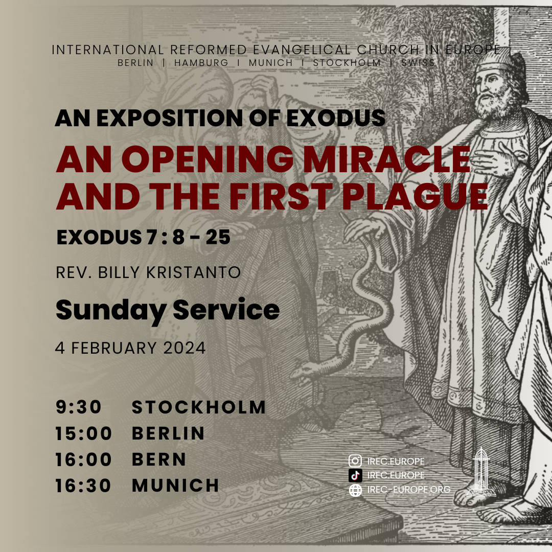 An Exposition of Exodus: An Opening Miracle and The First Plague