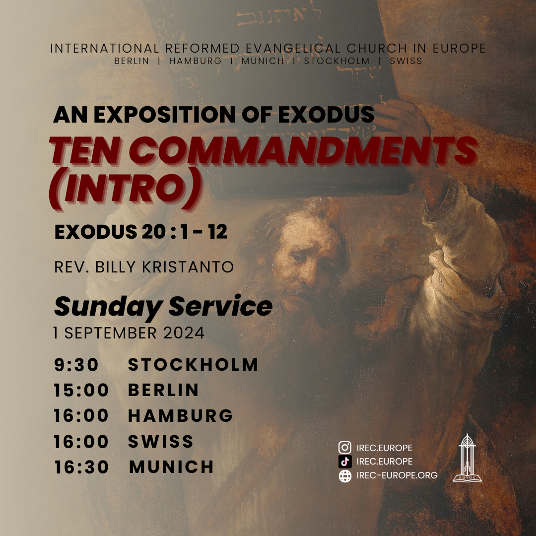 An Exposition of Exodus: Ten Commandments (Intro)